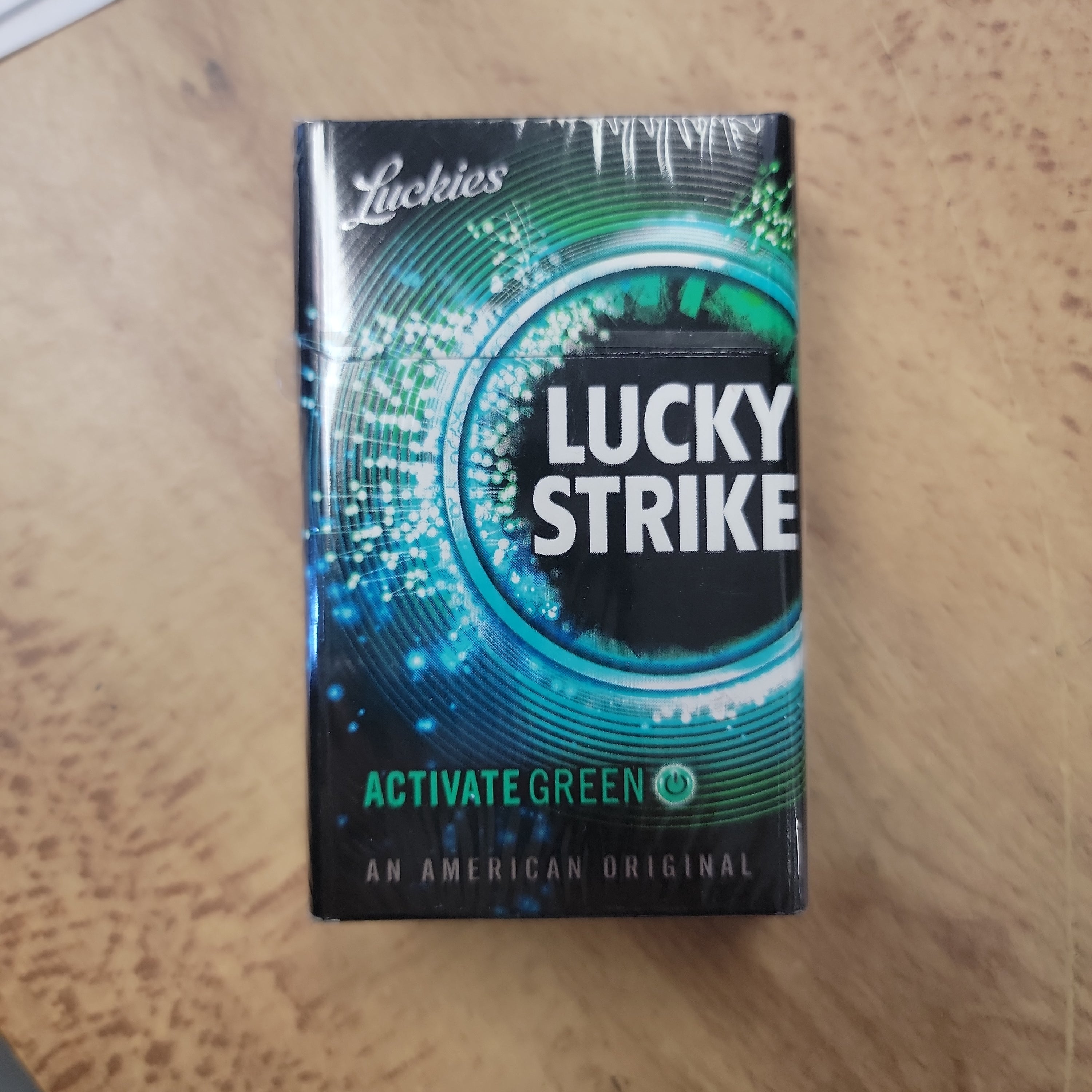 Lucky strike activate green