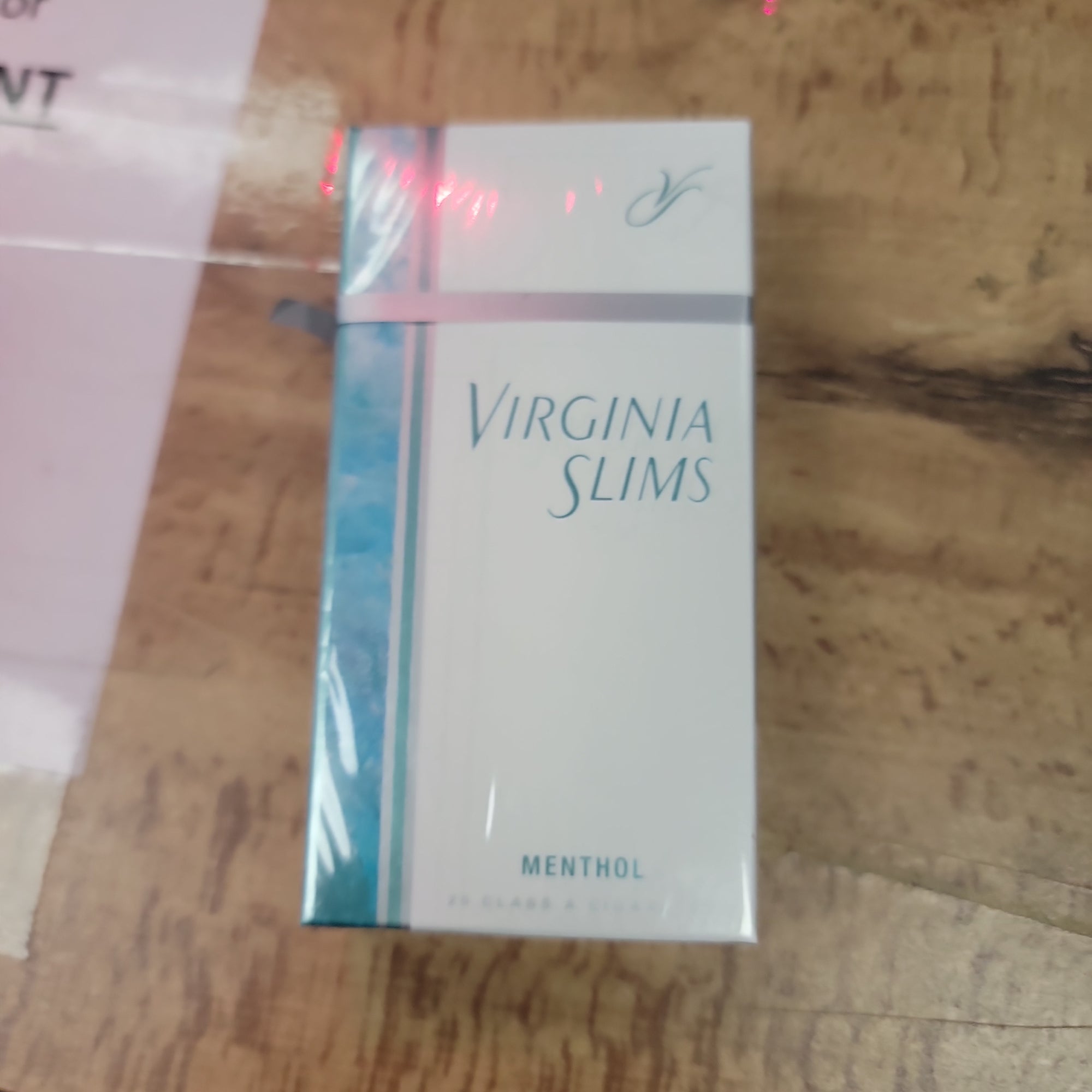 Virginia slim menthol silver pack