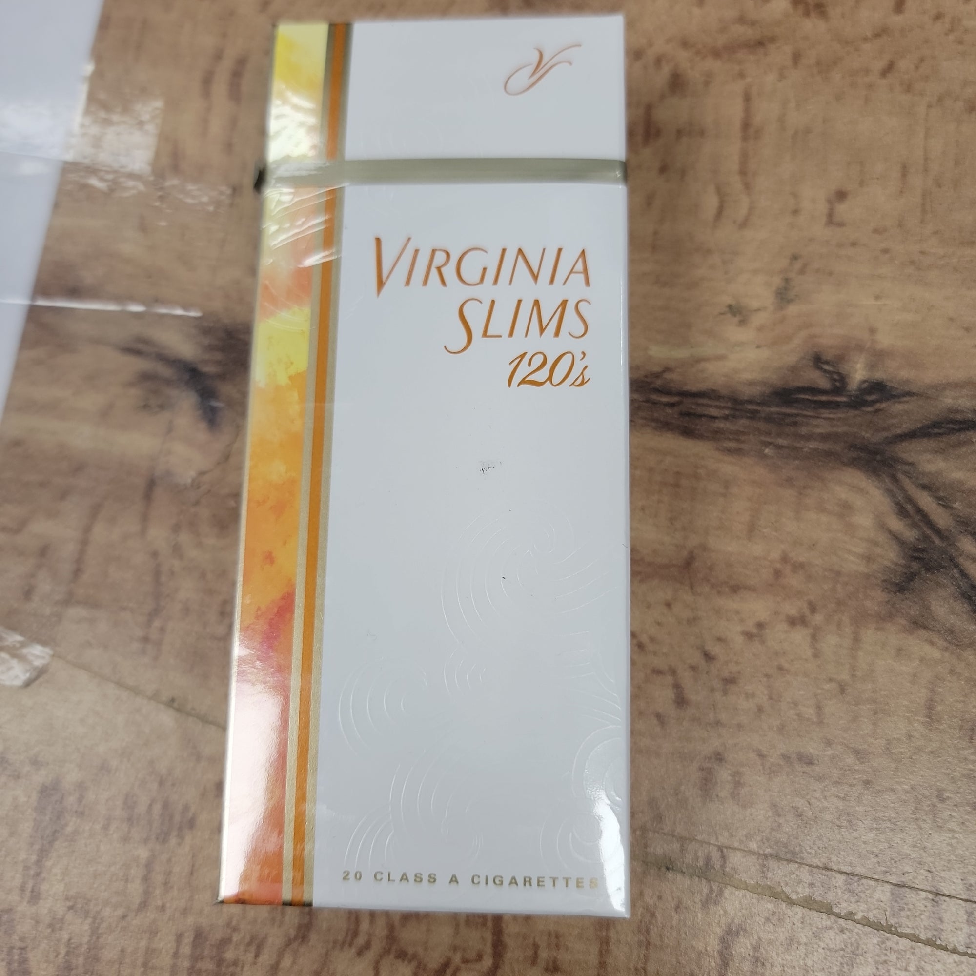 Virginia slim 120s gold pack