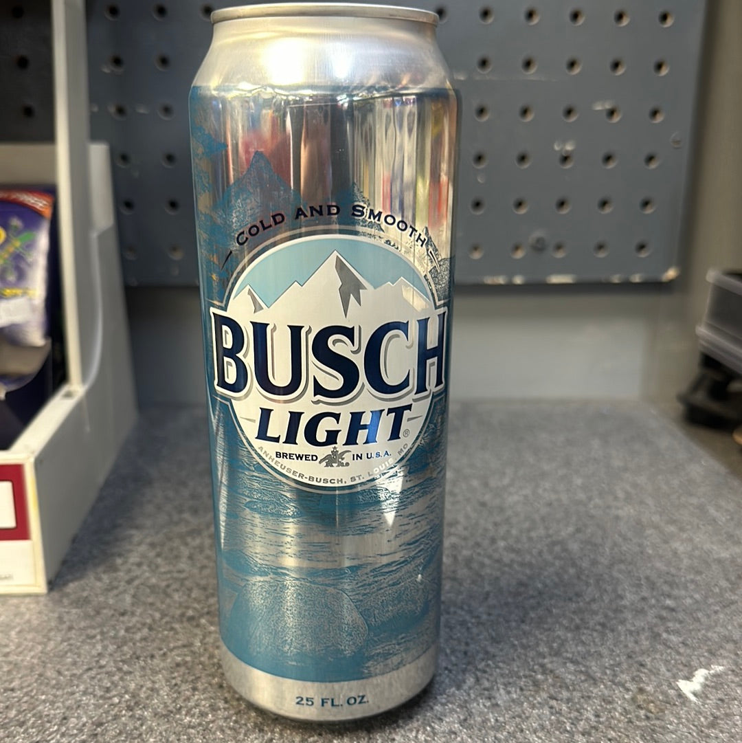 Busch light tall can