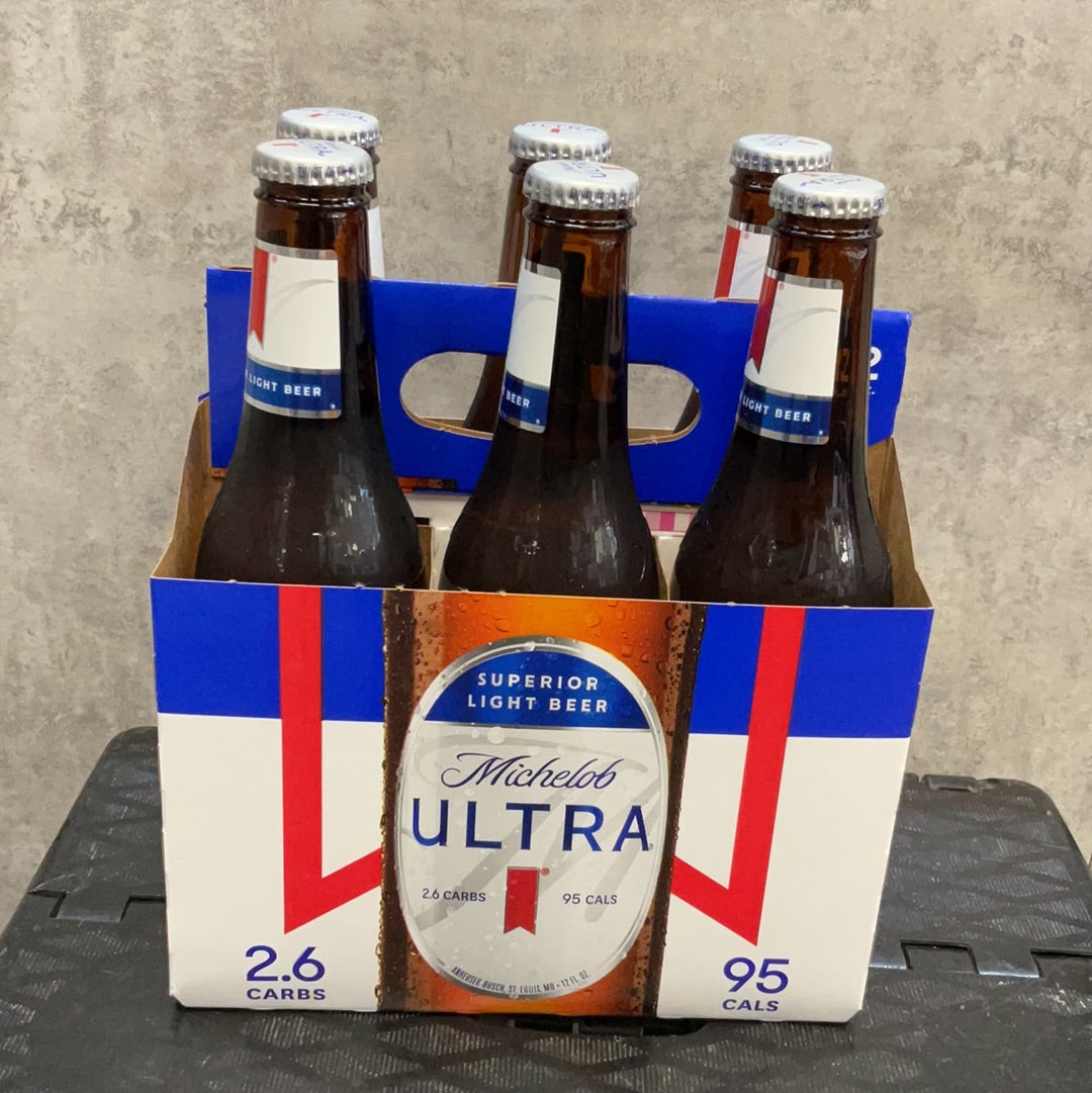 Michelob ultra 6 bottles pack