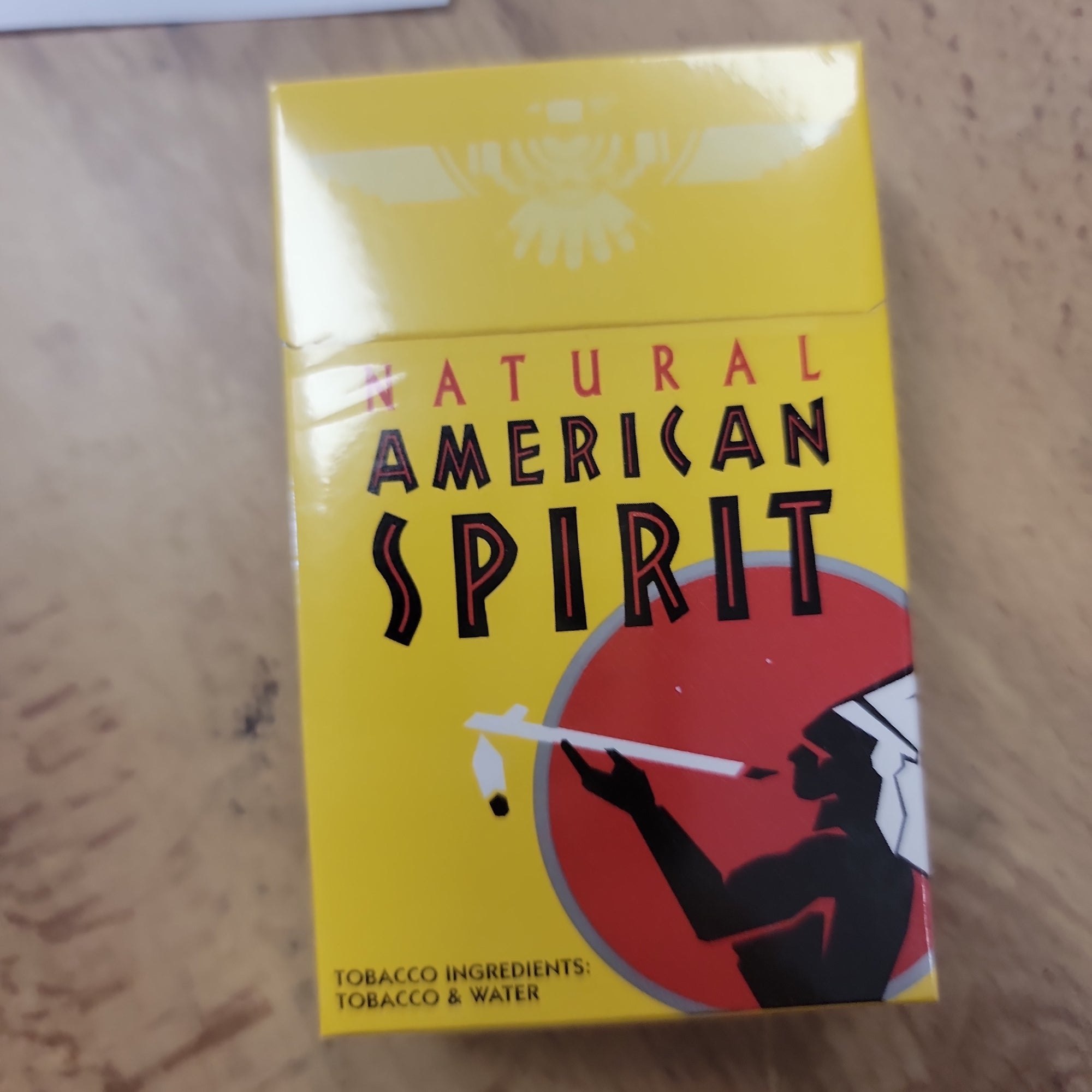 American Spirit yellow