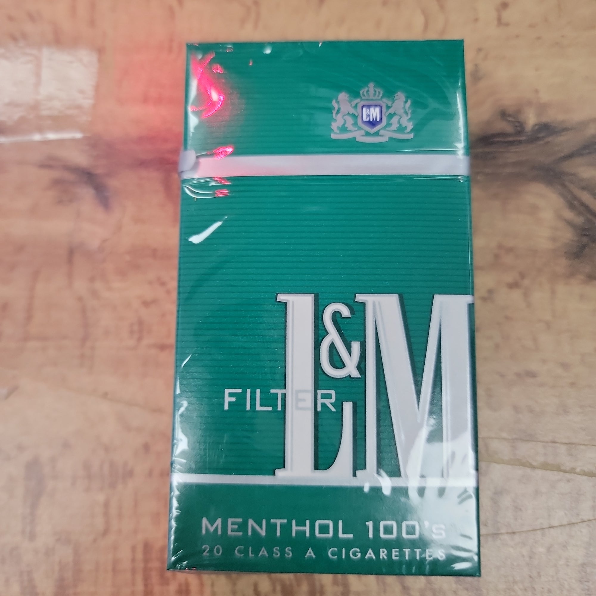 L&M menthol 100s