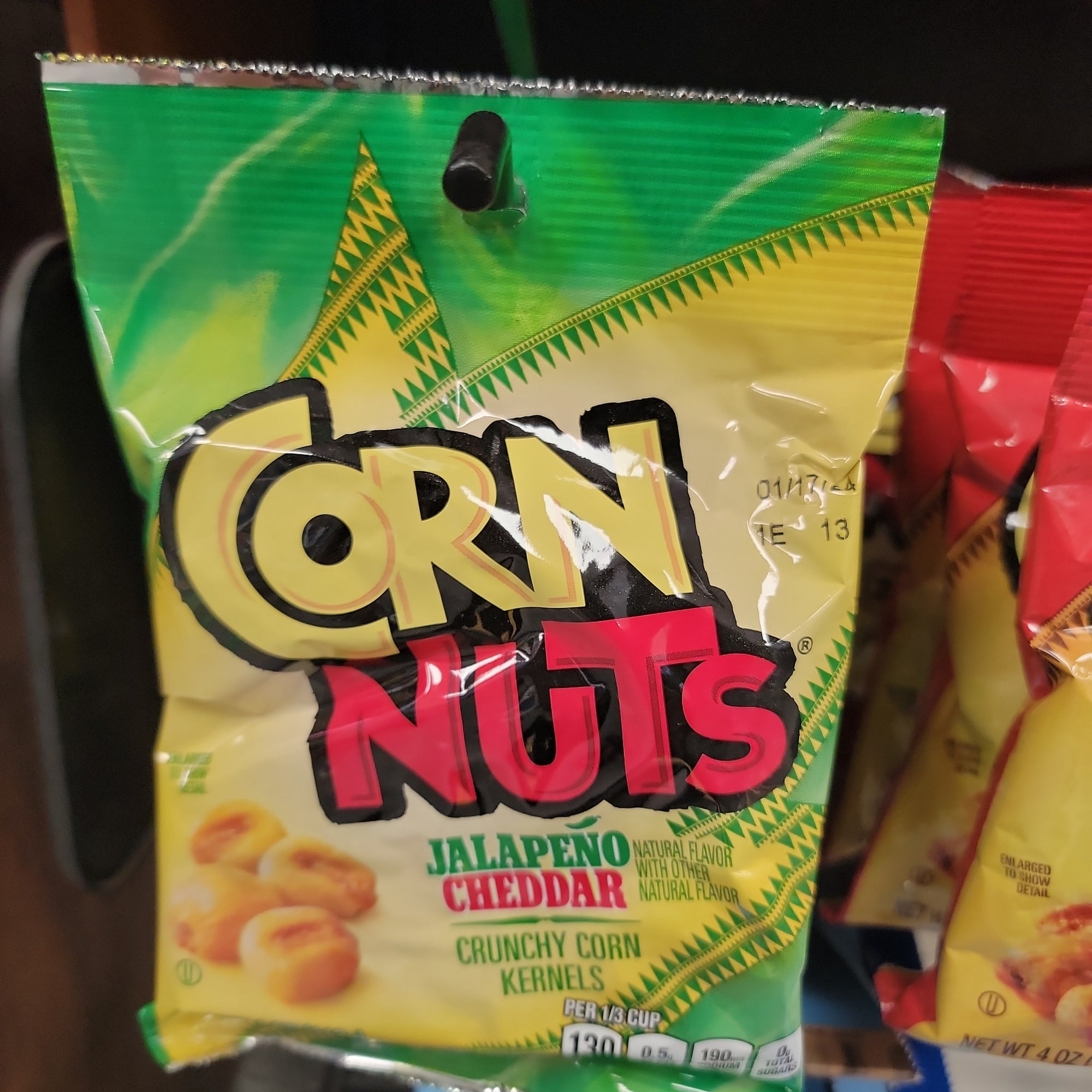 Corn nuts jalepeno cheddar