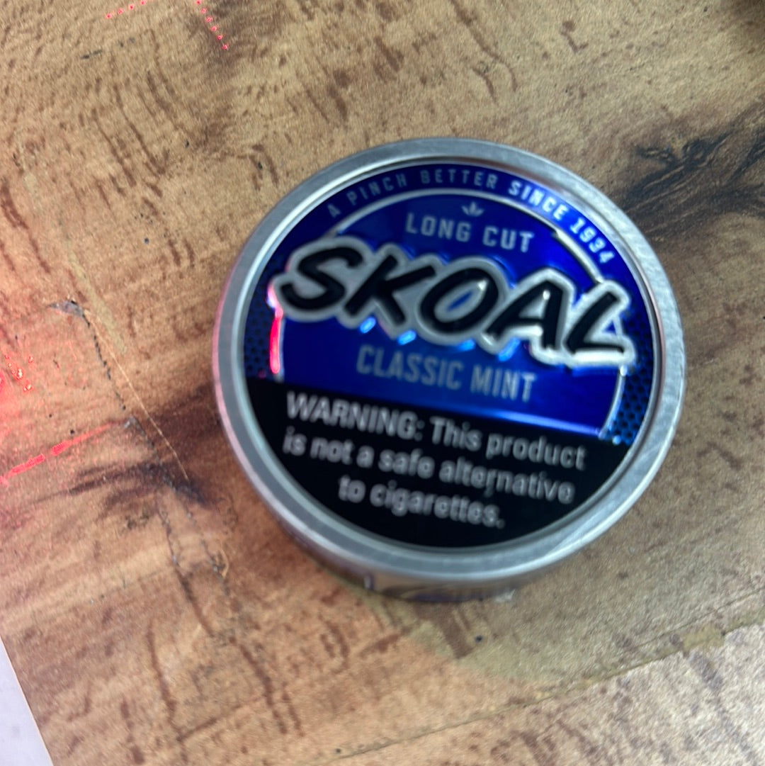 Skoal mint long cut