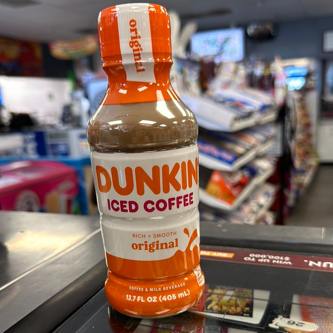 Dunkin iced coffee original