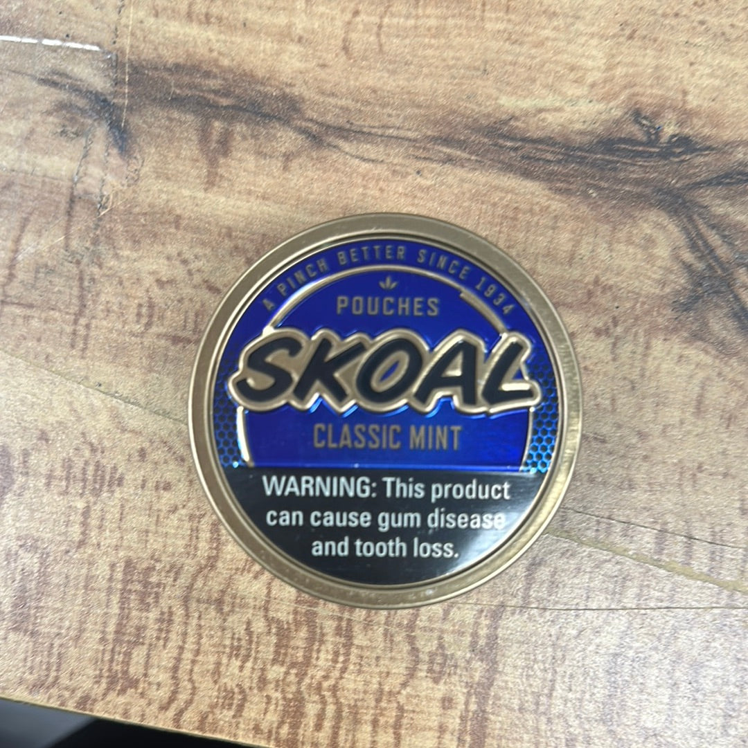 Skoal mint pouches