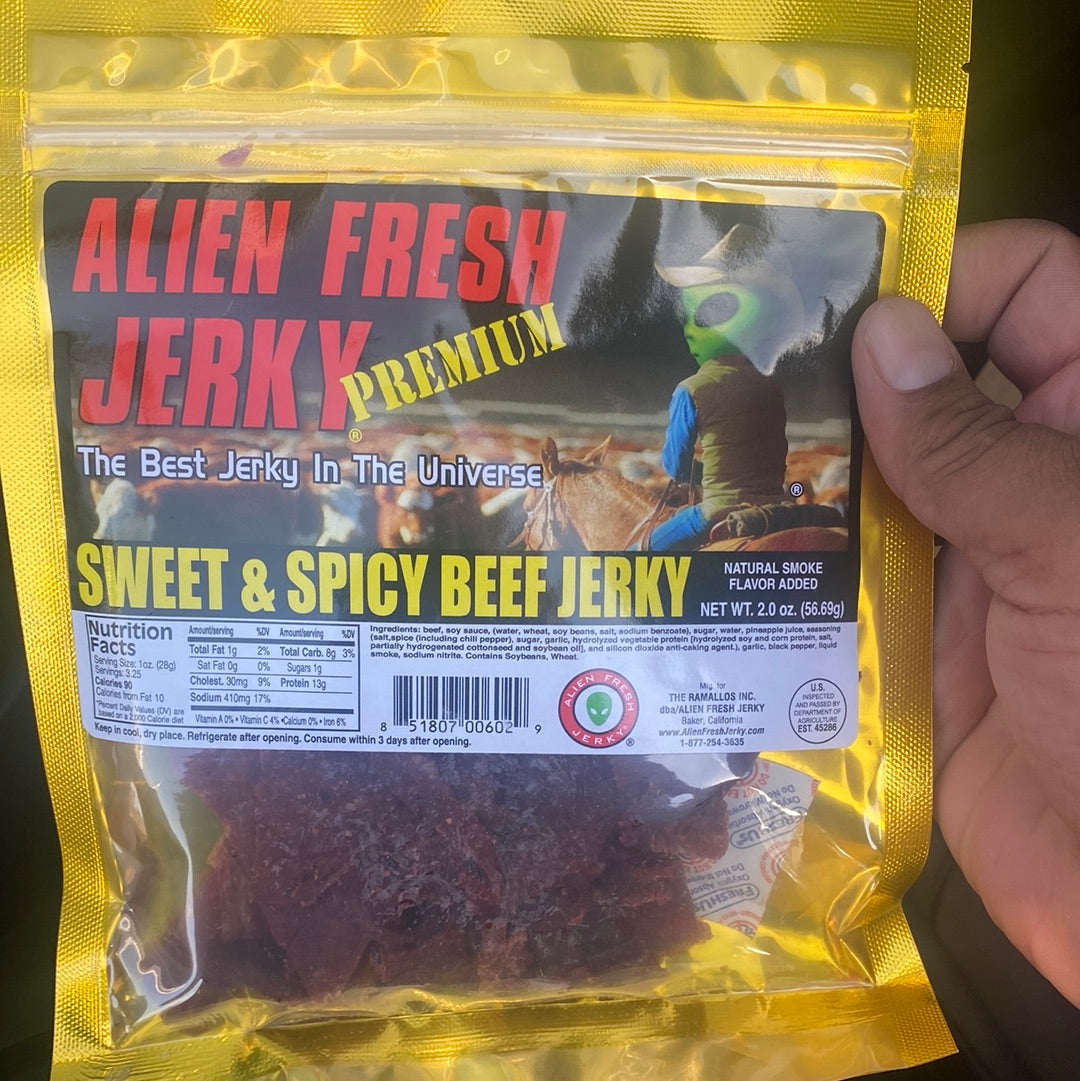 Sweet & Spicy Beef Jerky 2.0 AFJ