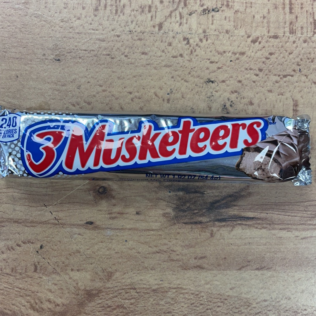 3 Musketeers Candy Bar 1.92oz