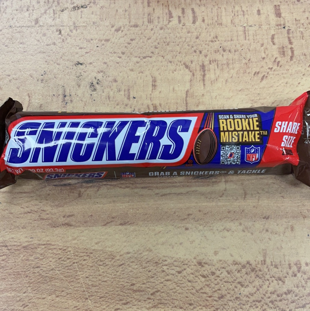 Snickers share size 3.9oz