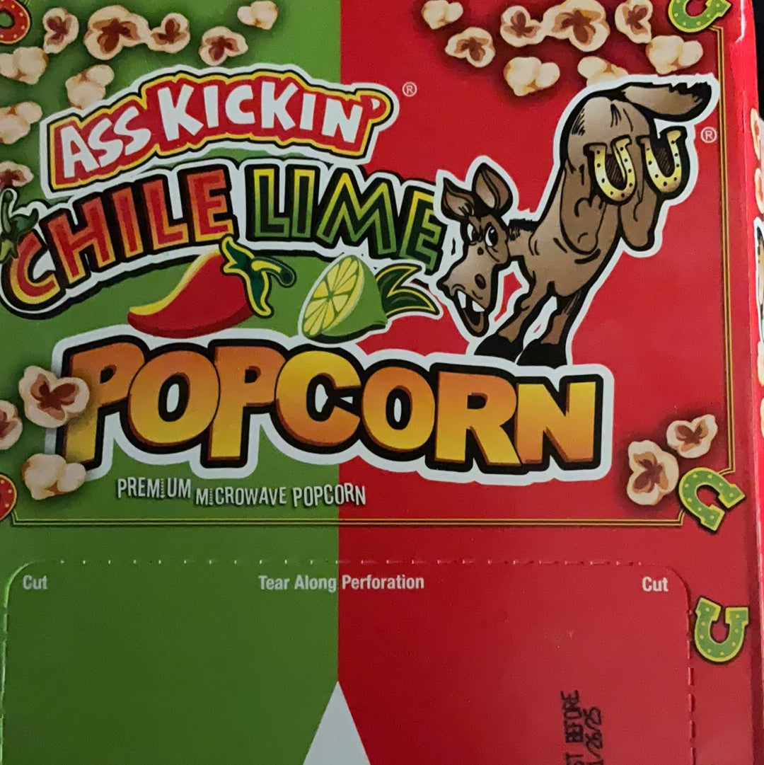 Ass kickin popcorn Chile lime